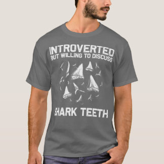 Camiseta Funny Shark Tooth For Men Women Shark Teeth Fossil