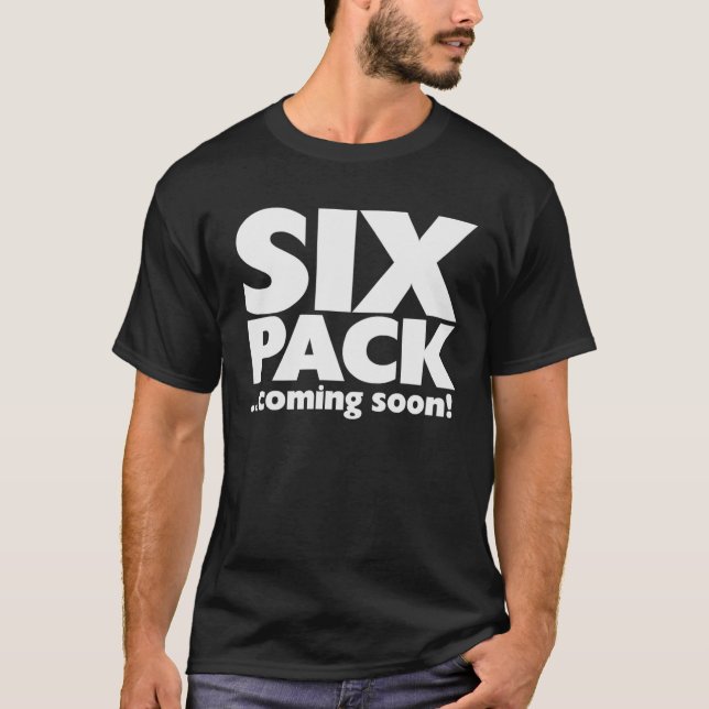 Camiseta Funny Shirt - Six pacote comming soon (Frente)
