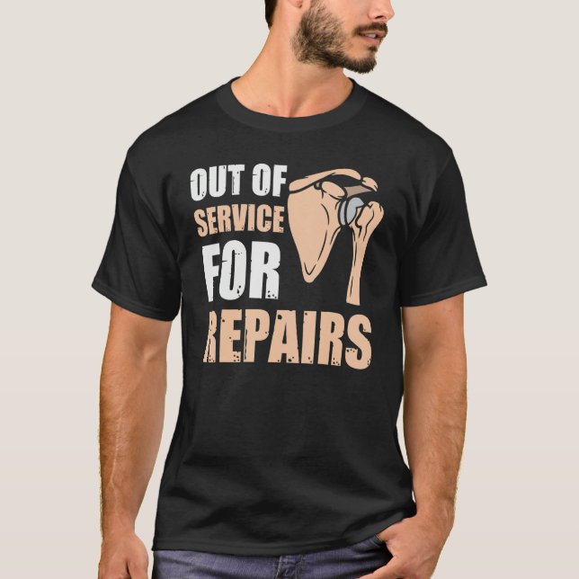 Camiseta Funny Shoulder Surgery (Frente)