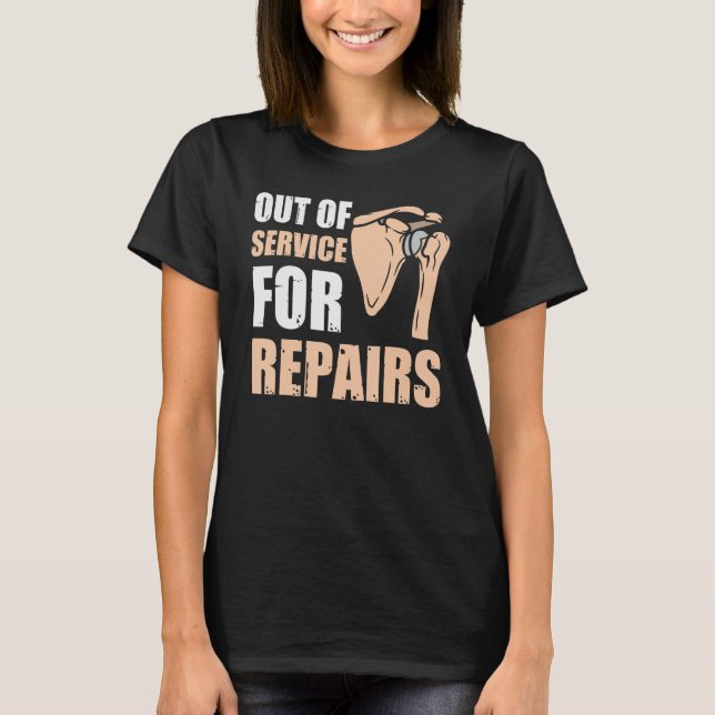 Camiseta Funny Shoulder Surgery (Frente)