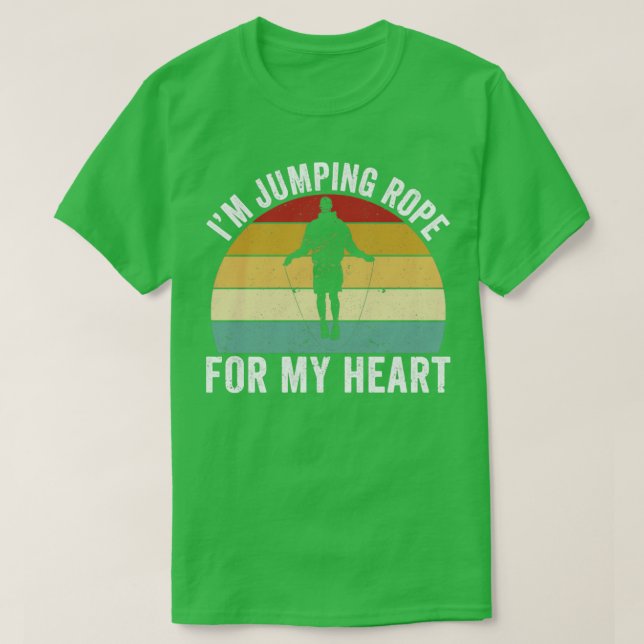 Camiseta Funny Skiping Rope Jumping Rope Rope Rope Rope7 (Frente do Design)