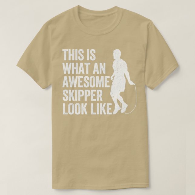 Camiseta Funny Skiping Rope Rope2 (Frente do Design)