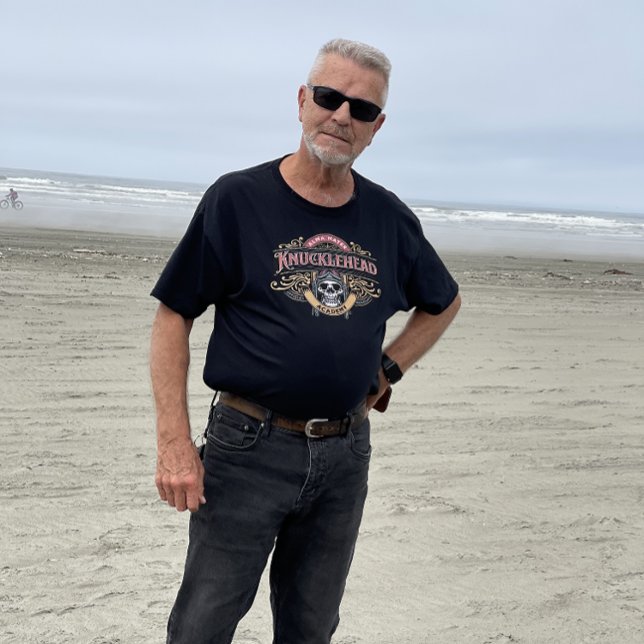 Camiseta Funny Skull Graduation Knucklehead Academy (Criador carregado)