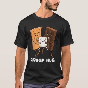 Camiseta Funny Smores Marshmallow Chocolate Campaço H
