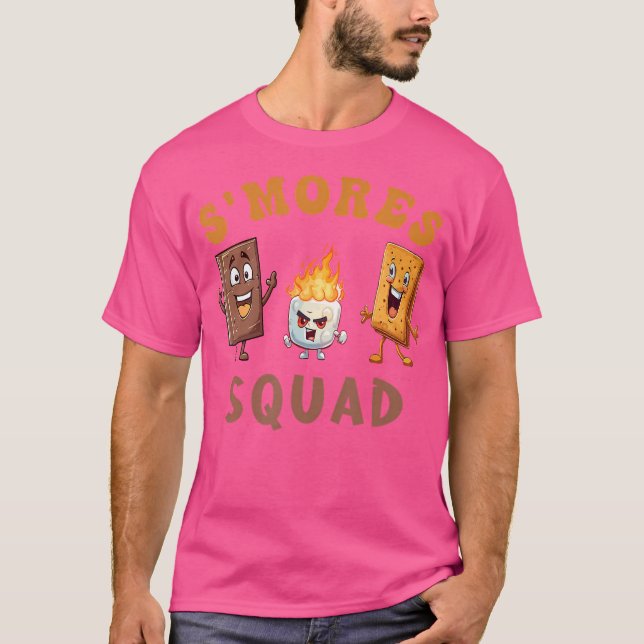 Camiseta Funny Smores S'Mores Marshmallows Acampando Ca (Frente)