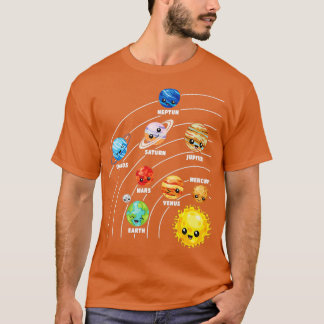 Camiseta Funny Solar System Planets Science Planet Un