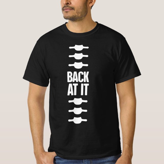 Camiseta Funny Spine Back Surgery  (Frente)