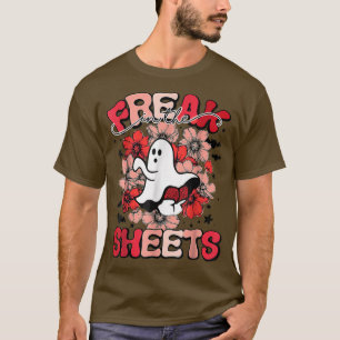 Camiseta Funny Spooky Freak In The Sheets Halloween 
