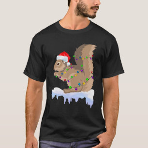 Camiseta Funny Squirrel Christmas Reindeer Christmas