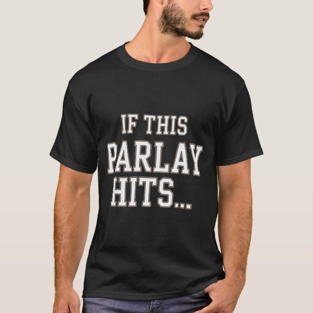 Camiseta Funny Srts Betting Design For Men Women Srts Gambl (Frente)