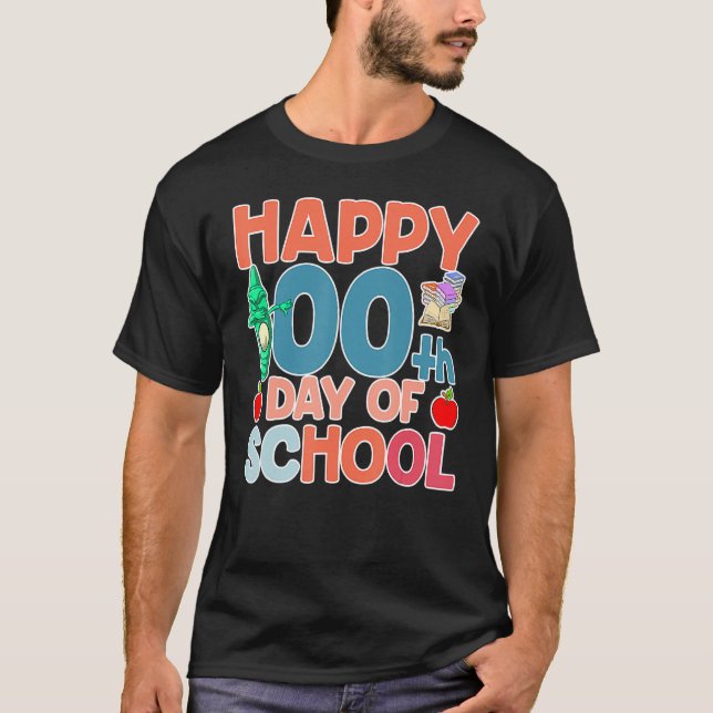 Camiseta Funny Student Kids 100th Day Gift 100 Days Of Scho (Frente)