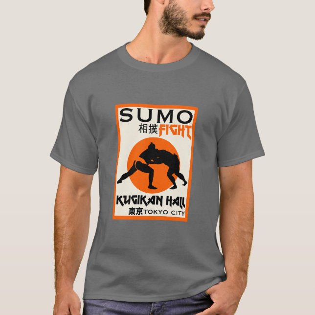 Camiseta Funny Sumo Wrestler (Frente)