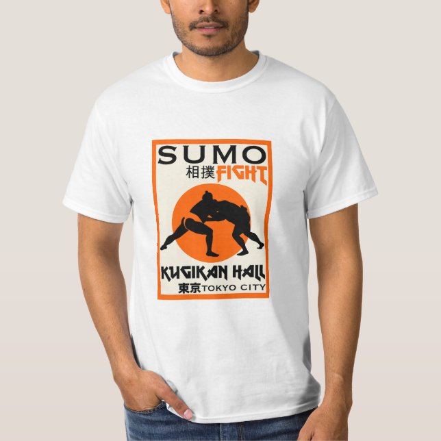 Camiseta Funny Sumo Wrestler (Frente)