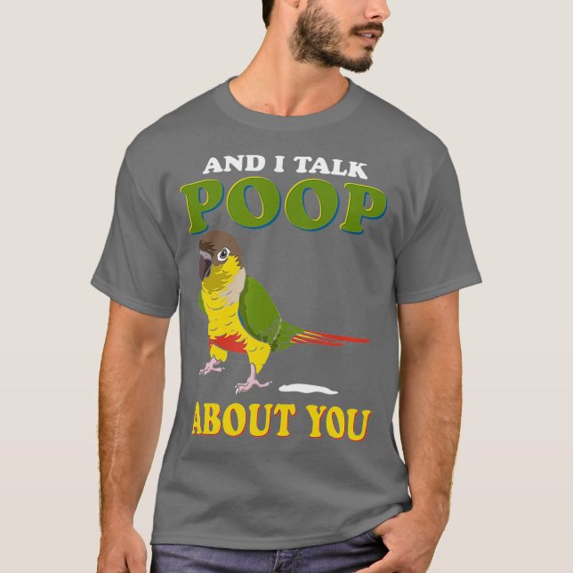 Camiseta Funny Sun Conure Parakeet South American Parrots (Frente)