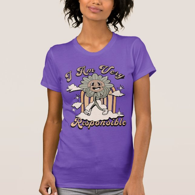 Camiseta Funny Sunflower T-Shirt (Frente)