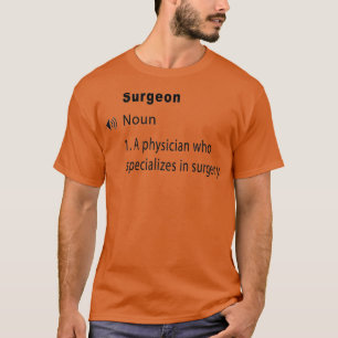 Camiseta Funny surgeon definition 2