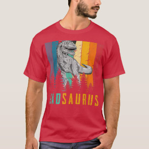 Camiseta Funny T Re Dinosaur Dad Saurus Family Matching Fat
