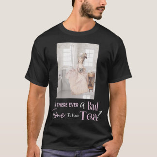 Camiseta funny tea drinker proper lady sitting on toilet