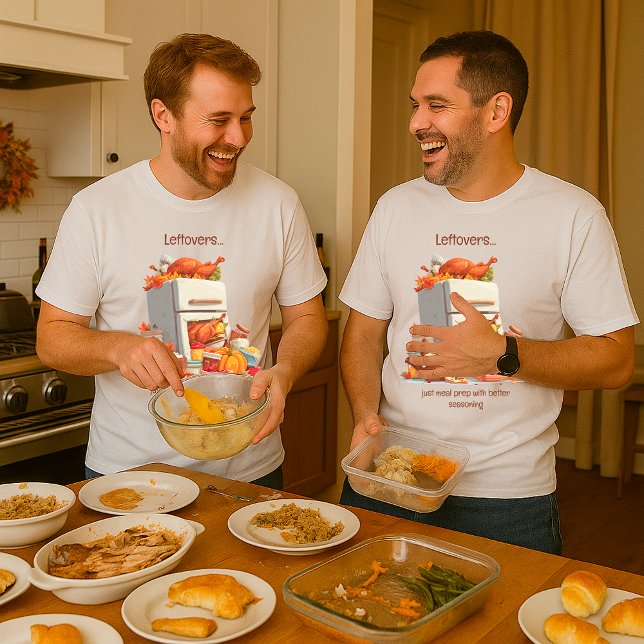 Camiseta Funny Thanksgiving Leftovers Food Lovers (Criador carregado)