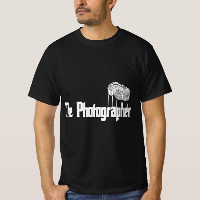 Camiseta Funny The Photographer Photography Camera  (Frente)