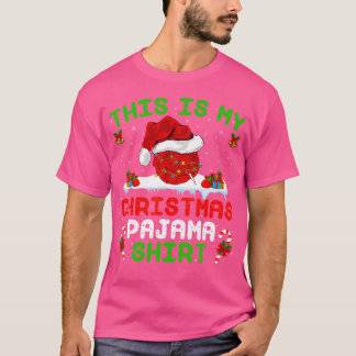 Camiseta Funny This Is My Christmas 	 Knitting Christmas