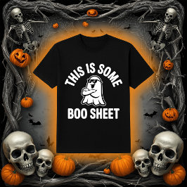 Camiseta Funny "This Is Some Boo Sheet" Pun Cool Ghost