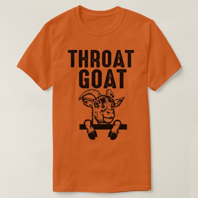 Camiseta Funny throat goat Lover  (Frente do Design)