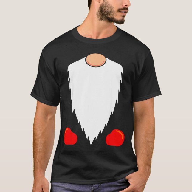 Camiseta Funny Tomte Swedish Gnome Beard Christmas Yule Nis (Frente)