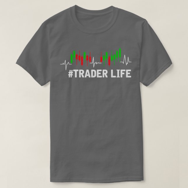 Camiseta Funny Trading Day Trader Stock Market Investor (Frente do Design)