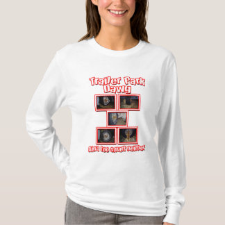 Camiseta Funny Trailer Park Dawg Red