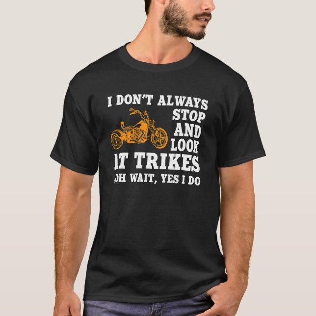 Camiseta Funny Trike Trike Triker Biker (Frente)