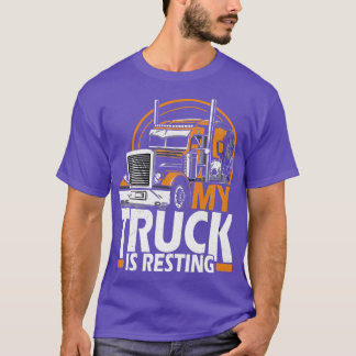 Camiseta Funny Trucker Saying Truck Motor Driver