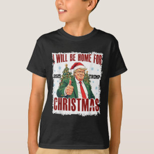Camiseta Funny Trump Daddys volta ao Natal 2024-2028