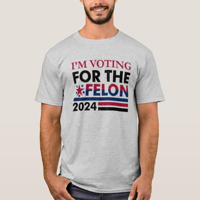 Camiseta Funny Trump Felon (Frente)