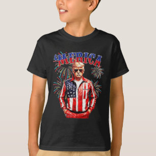 Camiseta Funny Trump Golfo dos Estados Unidos Trump 4 de ju