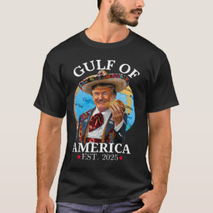 Camiseta Funny Trump Golfo Dos Eua América 2025 Trump Merch
