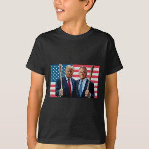 Camiseta Funny Trump Kennedy Mega Maha Baseball Bat Usa Fla