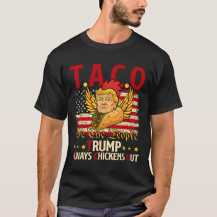 Camiseta Funny Trump Taco Piada Anti Trump Protesto Teto 2