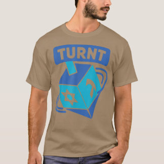 Camiseta Funny Turnt Judeu Dreidel Hanukkah Gift