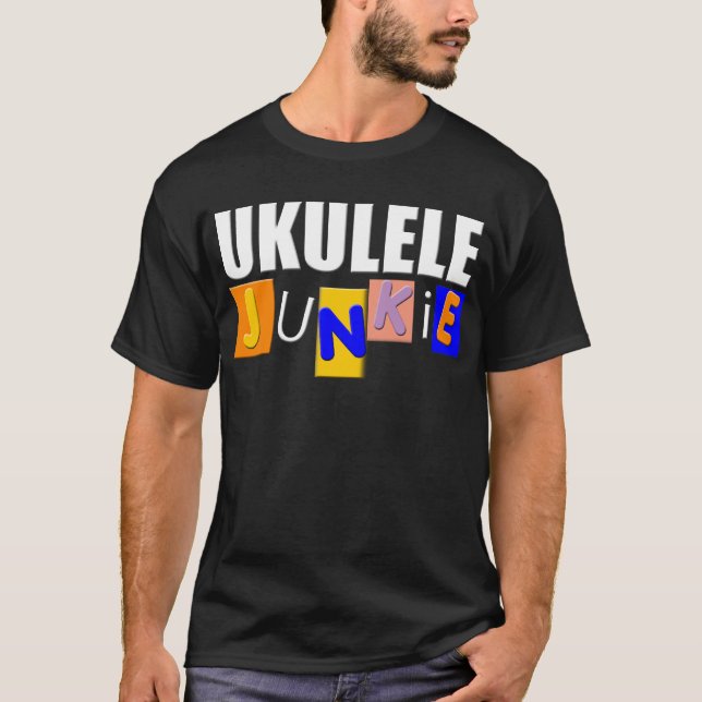 Camiseta Funny Ukulele (Frente)