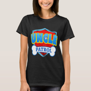 Camiseta Funny Uncle Patrol - Dog Mom, Dad For Men Women T-