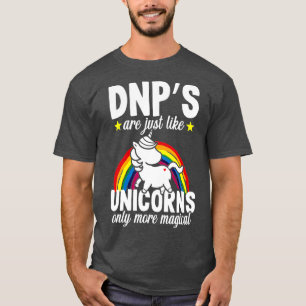 Camiseta Funny Unicorn DNP Doutor em Prática de Enfermagem