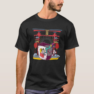 Camiseta Funny Unicorn Sushi Sticks Rainbow Sushi Meme Pun