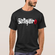 Funny Urban Salsero Dancer Modern Font T Shirt