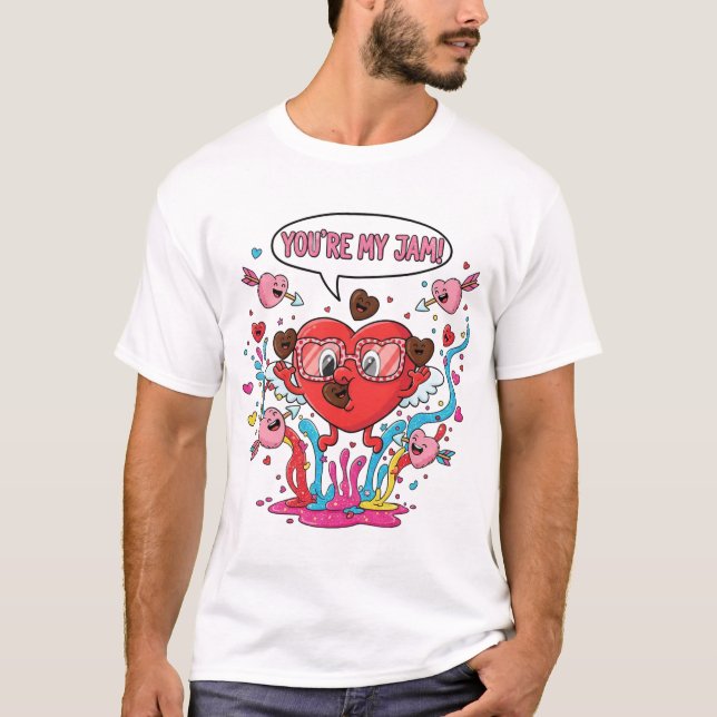 Camiseta Funny Valentine’s Day T-Shirt Collection  (Frente)