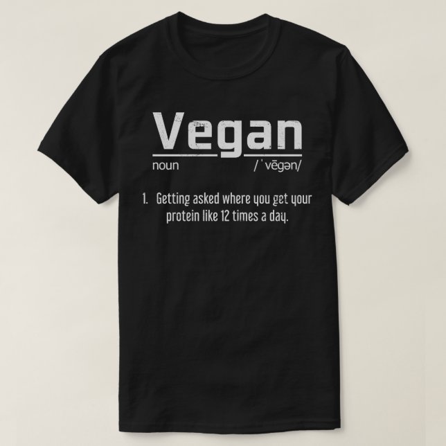 Camiseta Funny Vegan Cote Vegan (Frente do Design)
