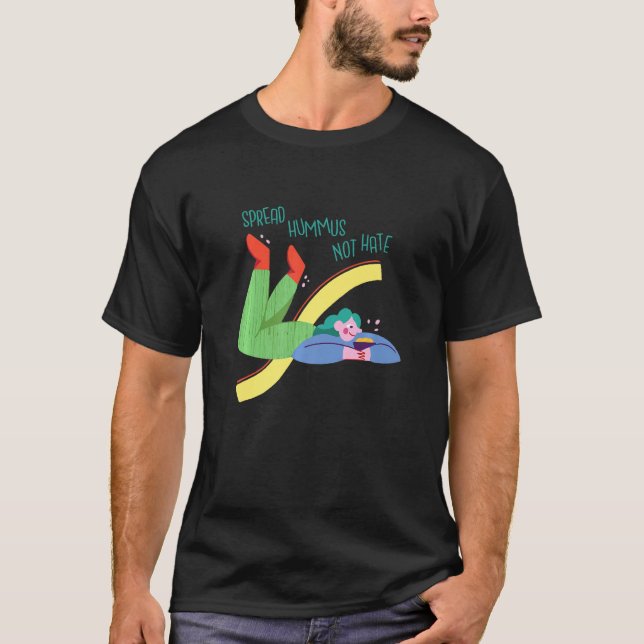 Camiseta Funny Vegan Hummus (Frente)