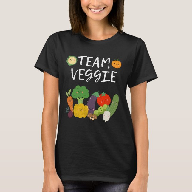 Camiseta Funny Veggie Vegan Plant Vegetarian (Frente)