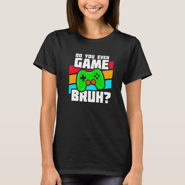 Camiseta Funny Video Gamer - PC Console Gaming - Video Game (Frente)