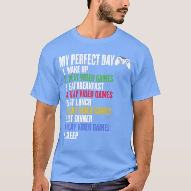 Camiseta Funny Video Games Lover Graphic for Women and Men  (Frente)